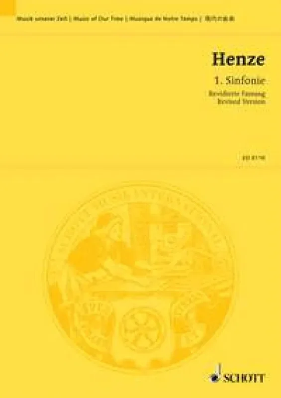 Hans Werner Henze 1. Sinfonie Kammerorchester