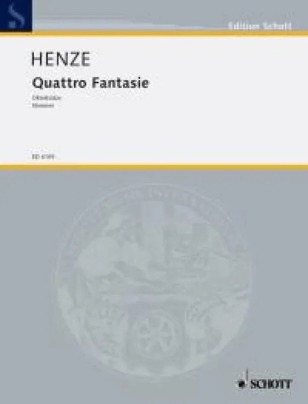 Hans Werner Henze Quattro Fantasie Kammerensemble