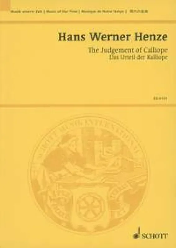 Hans Werner Henze The Judgement of Calliope