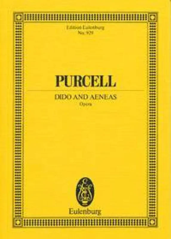 Henry Purcell Dido And Aeneas Gemischter Chor mit Ensemble