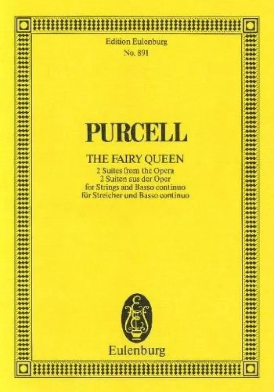 Henry Purcell Fairy Queen 2 Piccole Suites (Reed) Streichensemble