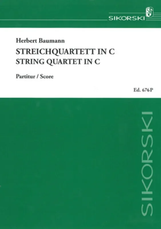 Herbert Baumann Streichquartett in C Streichquartett