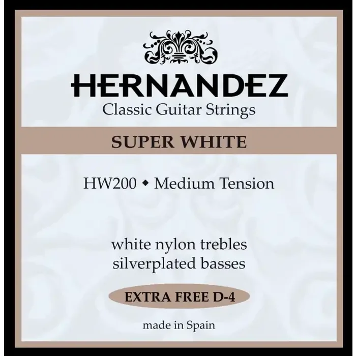 Hernandez Classic White, medium tension
