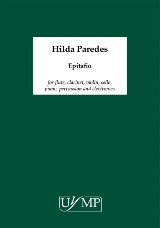 Hilda Paredes Epitafio Kammerensemble