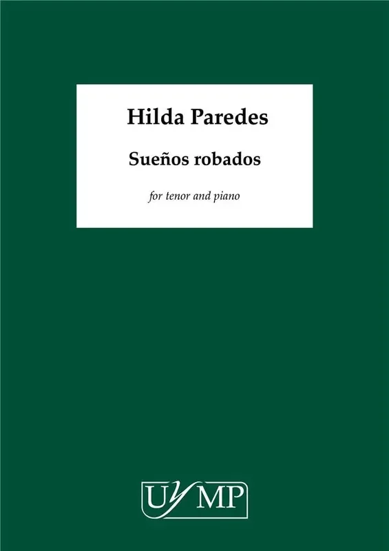 Hilda Paredes Sueños Robados Gesang mit Klavier