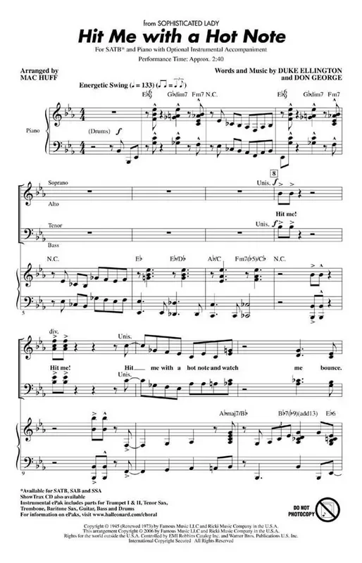 Hit Me with a Hot Note