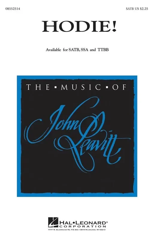 Hodie! Gemischter Chor mit Klavier/Orgel