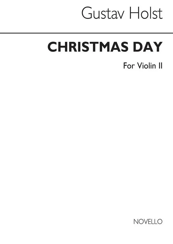 Holst Christmas Day – Violin 2 Kammerensemble