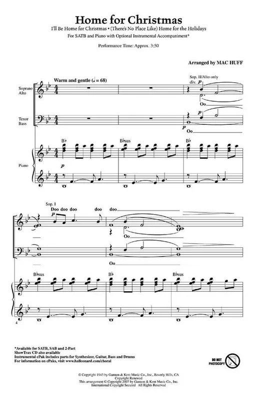 Home for Christmas Medley