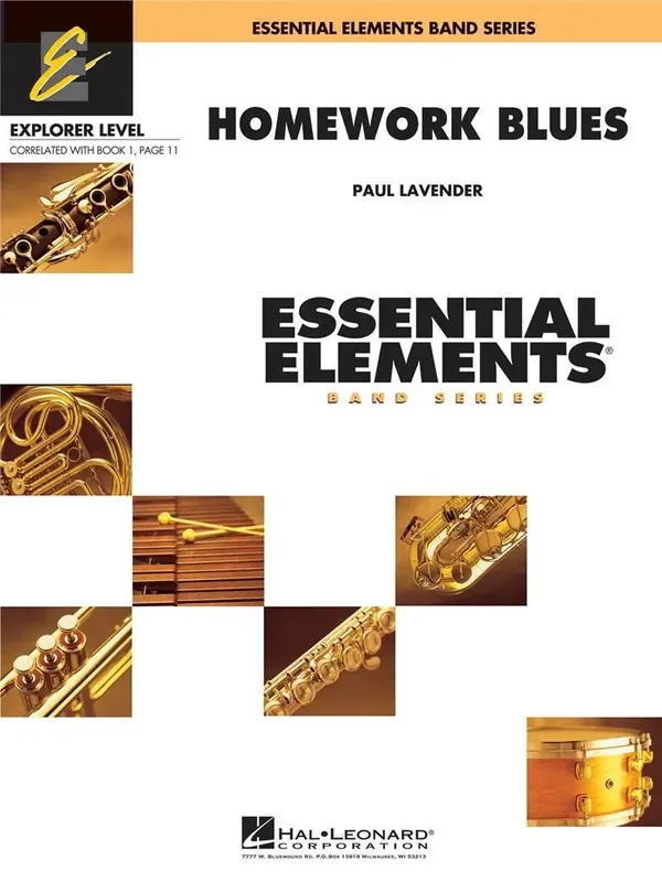 Homework Blues (Arr. Paul Lavender) Blasorchester