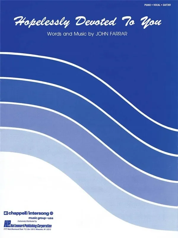 Hopelessly Devoted to You (from Grease) Klavier, Gesang, Gitarre (Songbooks)