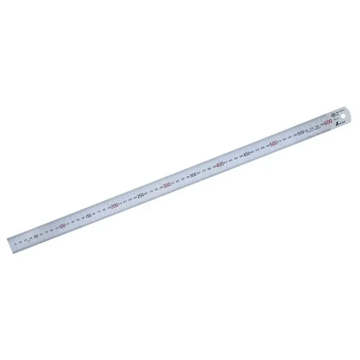 Hosco Japan stainless steel ruler, 60cm length