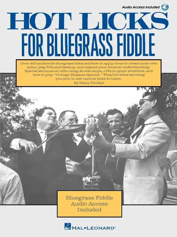Hot Licks for Bluegrass Fiddle Fiddle