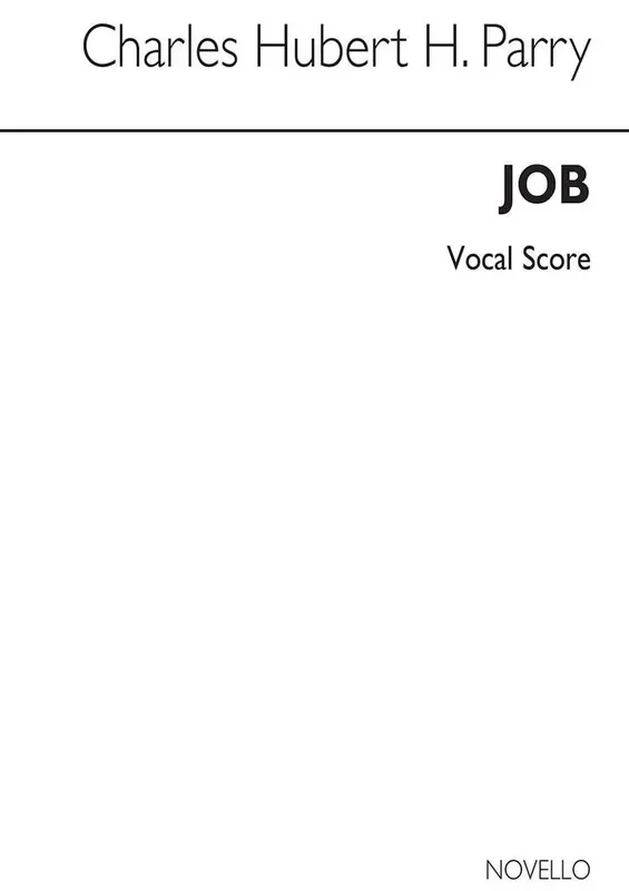 Hubert Parry Job Gesang Solo