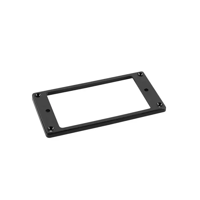 Humbucker frame, flat bottom slanted top, 3x5mm, black
