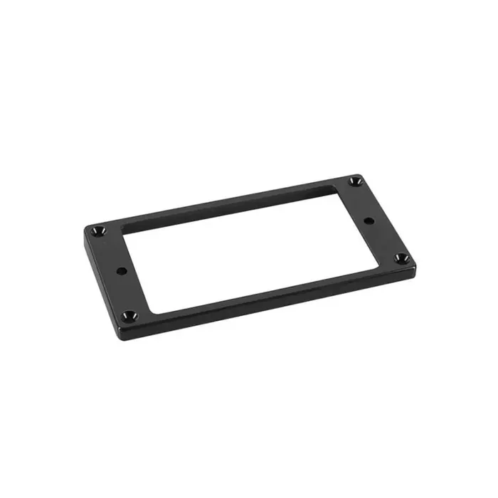 Humbucker frame, flat bottom slanted top, 5x7mm, black