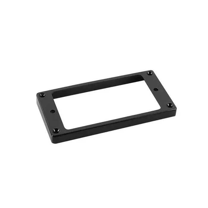 Humbucker frame, flat bottom slanted top, 7x9mm, black