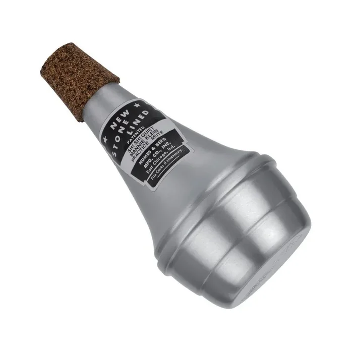 Humes & Berg Übungsdämpfer New Stone Lined Practice Mute Trompete 232A