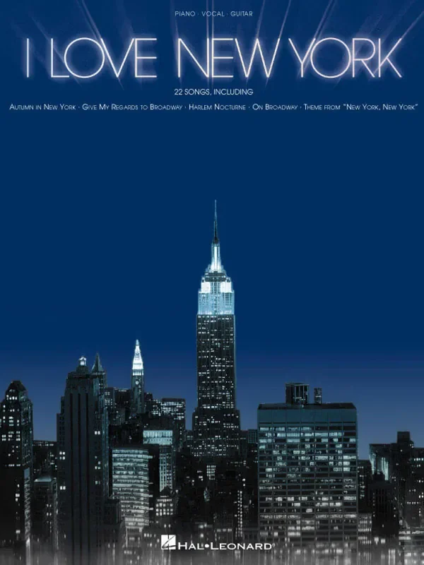I Love New York Klavier, Gesang, Gitarre (Songbooks)