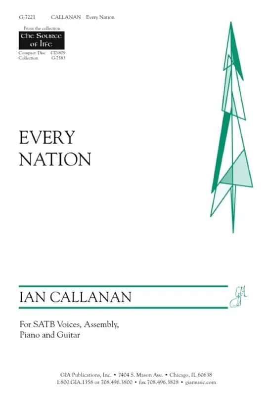 Ian Callanan Every Nation Gemischter Chor mit Begleitung