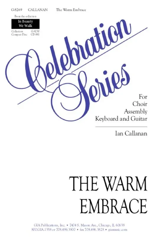 Ian Callanan The Warm Embrace – Guitar Gemischter Chor mit Begleitung