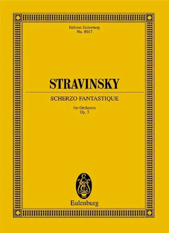 Igor Stravinsky Scherzo fantastique op. 3 Orchester