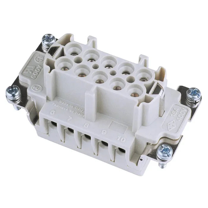 Ilme Steckdoseneinsatz 10-pol 16A,Schraubklemm