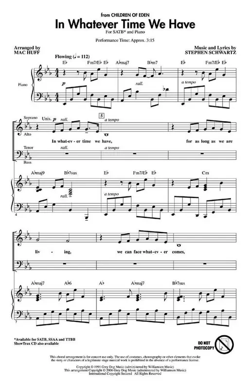 In Whatever Time We Have