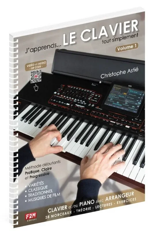 J‘apprends le Clavier – Volume 1