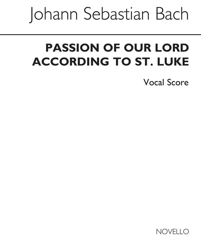 J. Michael Diack St. Luke‘s Passion- A Selection Gemischter Chor mit Klavier/Orgel