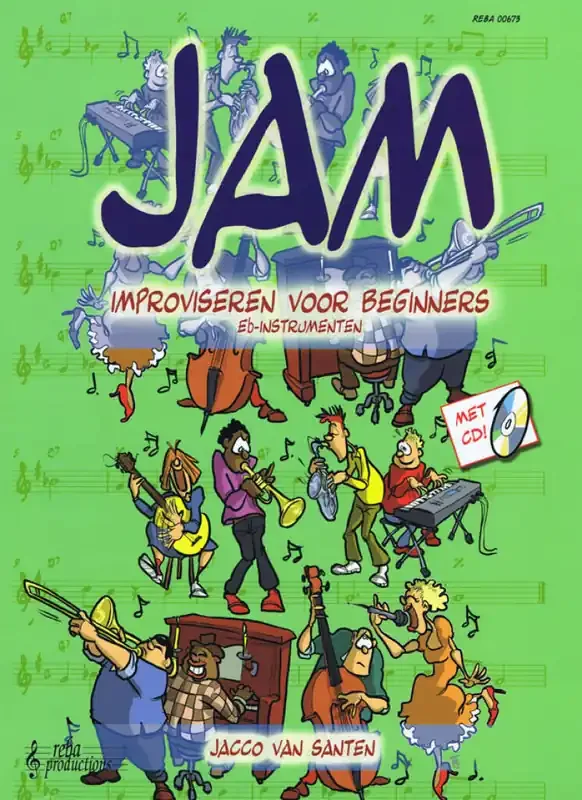 Jacco van Santen Jam Improviseren voor beginners Bläserensemble