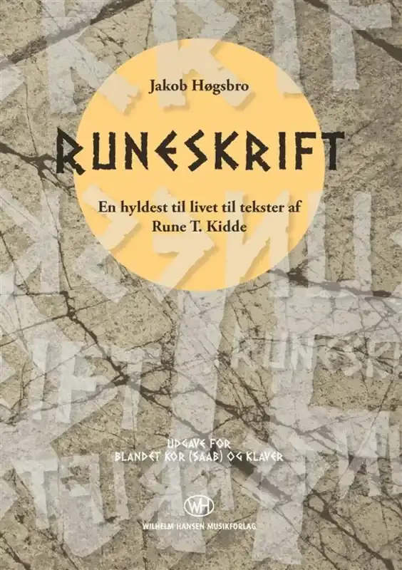 Jakob Hogsbro Runeskrift Gemischter Chor mit Klavier/Orgel