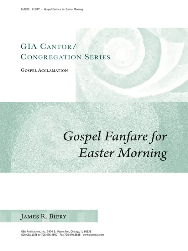 James Biery Gospel Fanfare for Easter Morning Gemischter Chor mit Begleitung