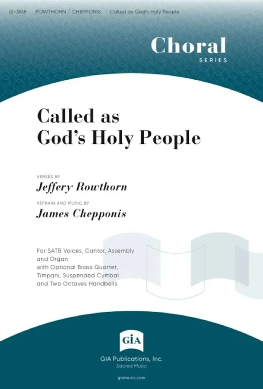 James Chepponis Called as God‘s Holy People Gemischter Chor mit Begleitung