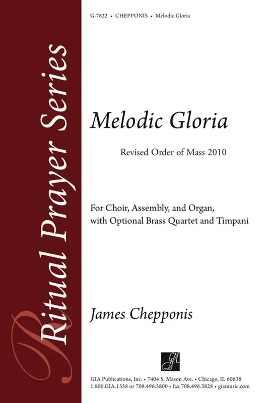James Chepponis Melodic Gloria – Instrument Parts Gemischter Chor mit Begleitung