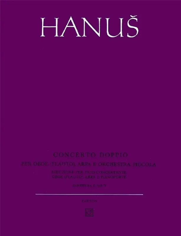 Jan Hanus Concerto Doppio op. 59 Orchester mit Solo