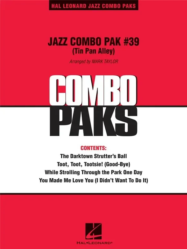 Jazz Combo Pak 39 (Tin Pan Alley) (Arr. Mark Taylor) Jazz Ensemble