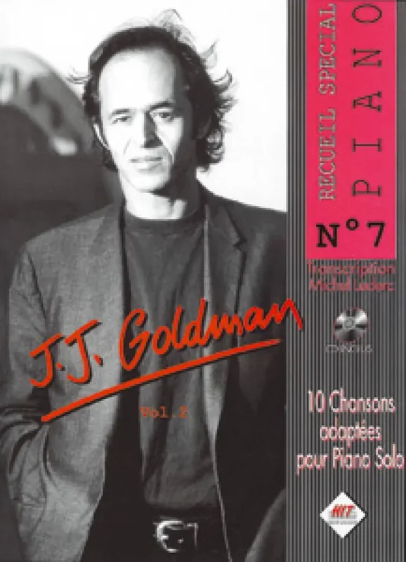 Jean-Jacques Goldman Spécial Piano N°7, J.J. GOLDMAN Vol. 2 (Arr. M. Leclerc) Klavier Solo