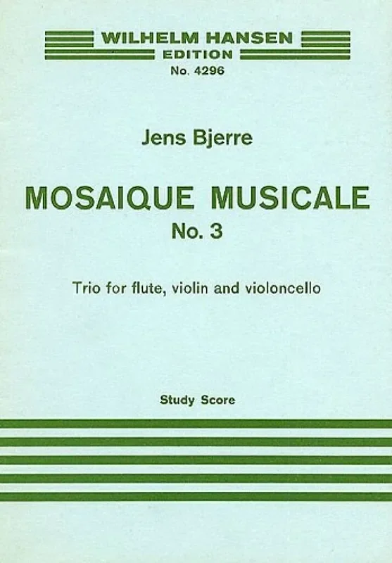 Jens Bjerre Mosaique Musicale No. 3 Kammerensemble