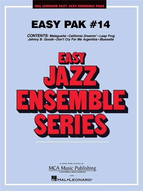 Jerry Nowak Easy jazz Ensemble Pak 14 Jazz Ensemble