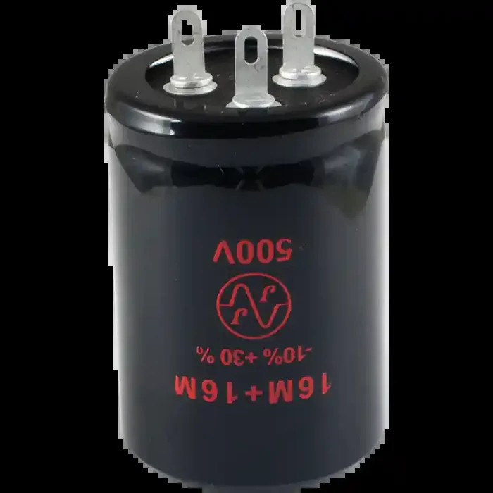 JJ 16+16 µF 500 V radiaal