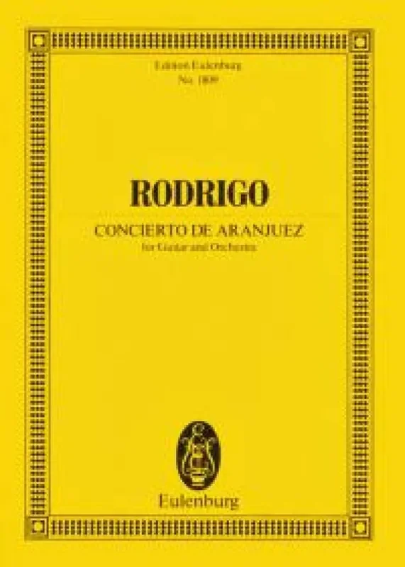 Joaquín Rodrigo Concerto D‘Aranjuez Orchester