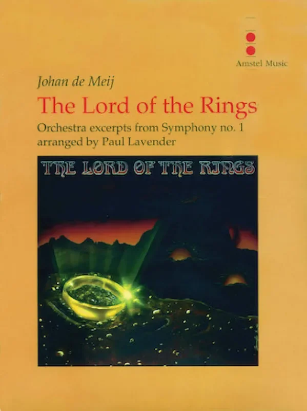 Johan de Meij The Lord of the Rings (Excerpts Orchestra) (Arr. Paul Lavender) Orchester