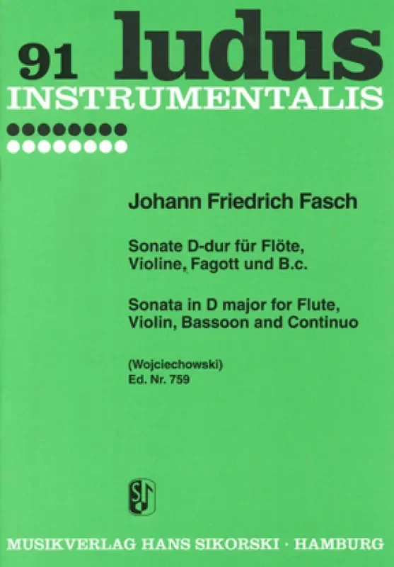 Johann Friedrich Fasch Sonate Kammerensemble