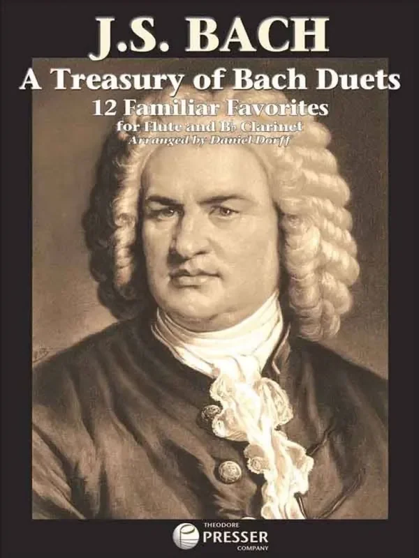 Johann Sebastian Bach A Treasury Of Bach Duets (Arr. Daniel Dorff) Gemischtes Holzbläser Duett