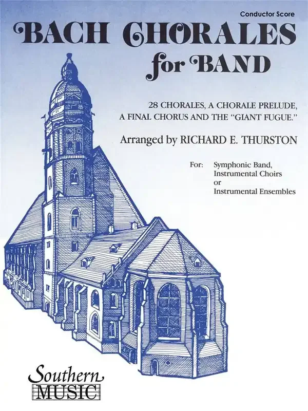 Johann Sebastian Bach Bach Chorales For Band (Arr. Richard E. Thurston) Blasorchester