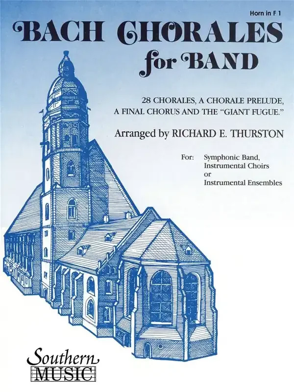 Johann Sebastian Bach Bach Chorales For Band (Arr. Richard E. Thurston) Blasorchester