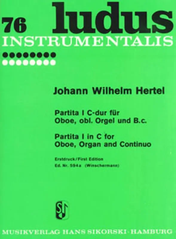 Johann Wilhelm Hertel Partita I Kammerensemble