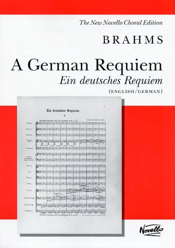 Johannes Brahms A German Requiem Gemischter Chor mit Klavier/Orgel