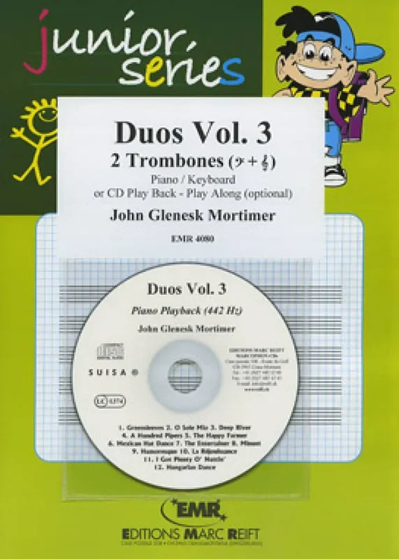 John Glenesk Mortimer Duos Vol. 3 Posaune Duett